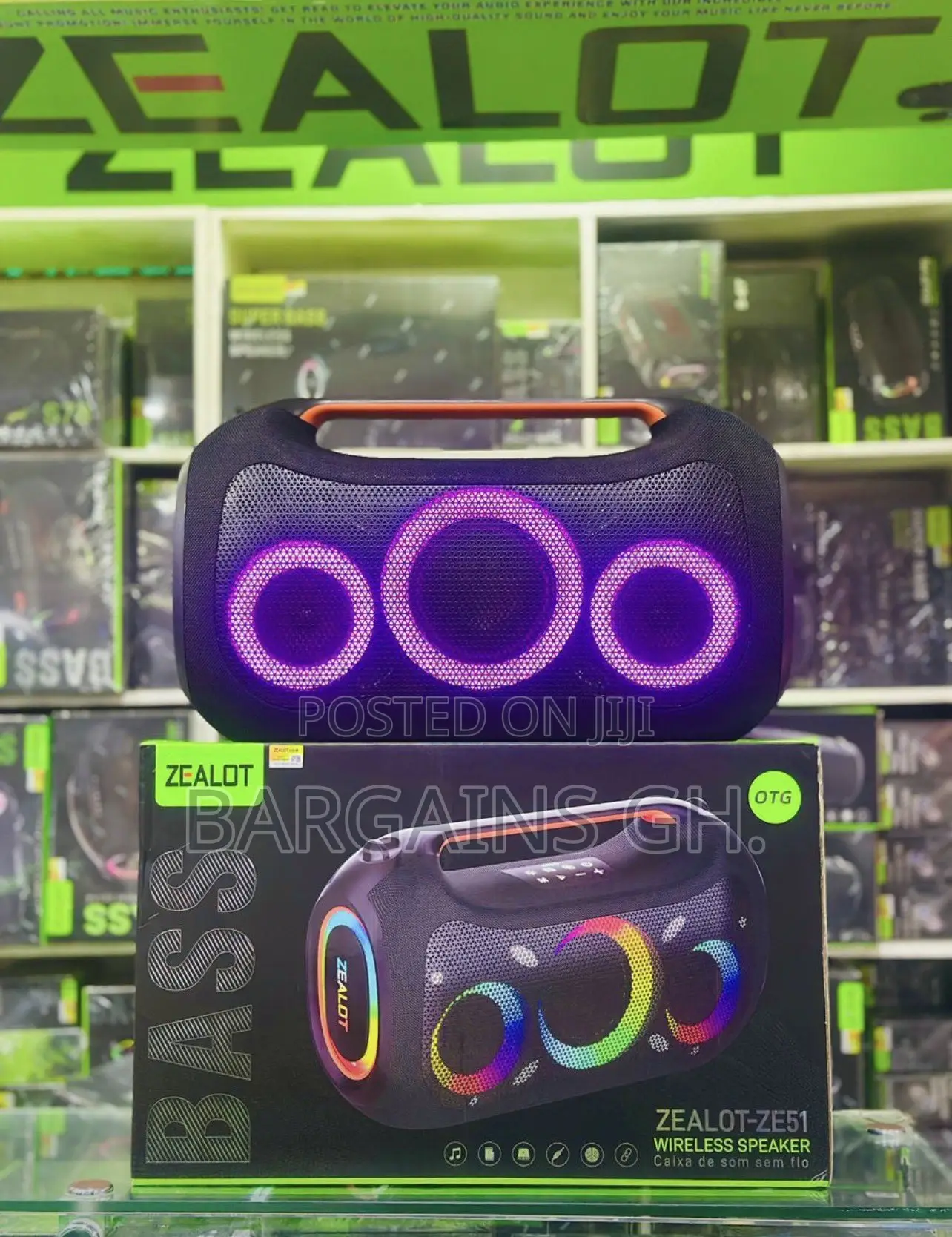 Zealot Ze51 Monstrous Deep Bass Boombox