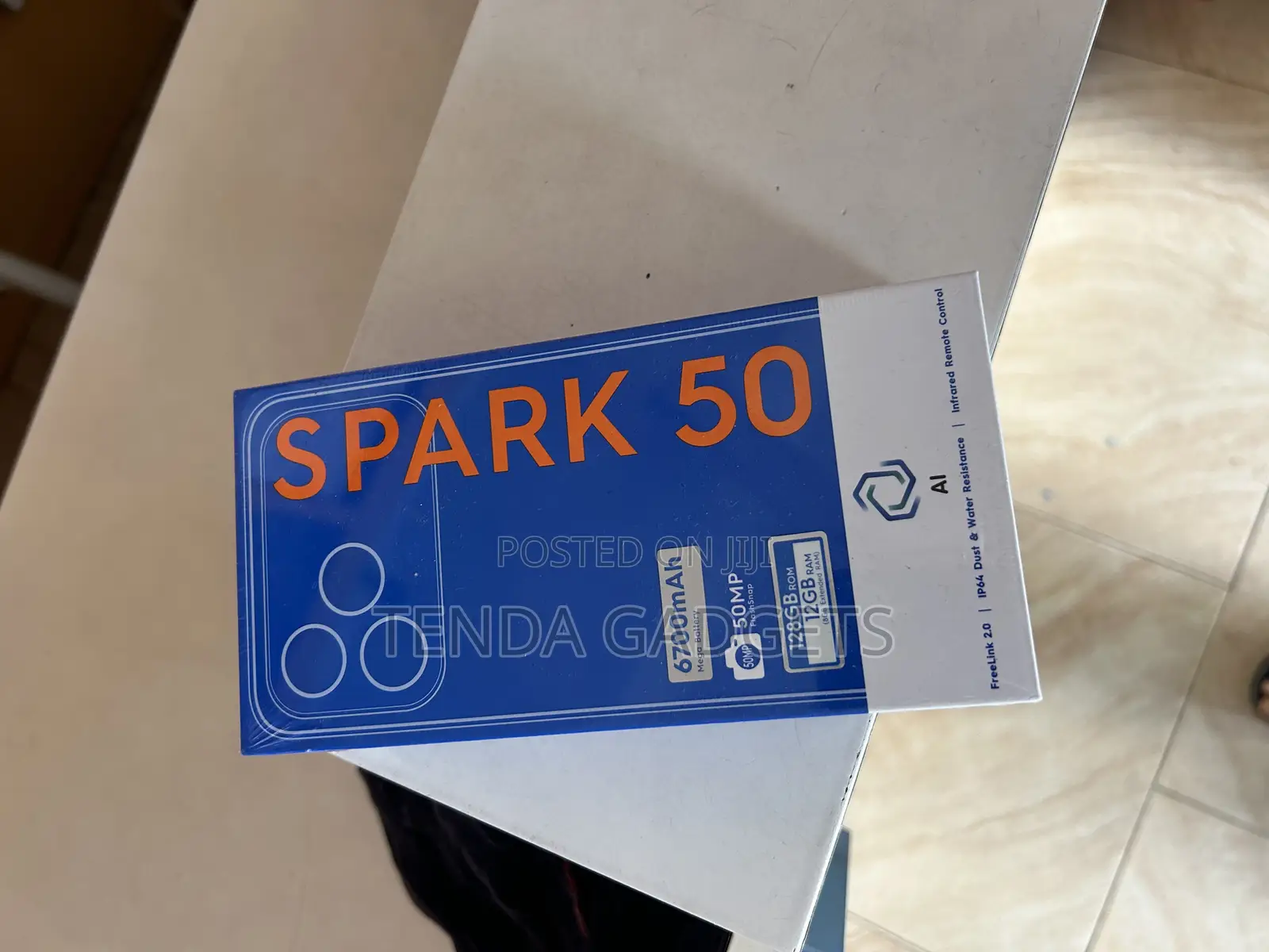 New Tecno Spark 50 128 GB Blue