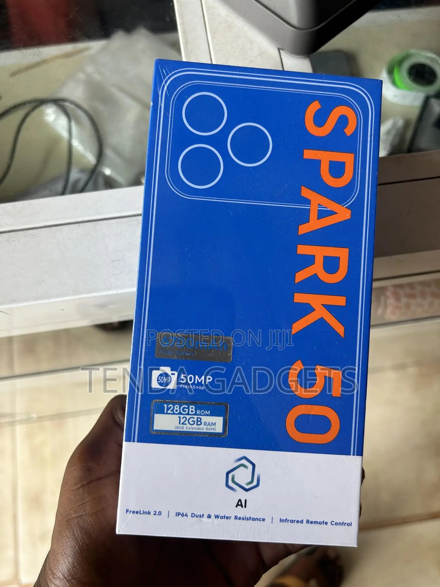New Tecno Spark 50 128 GB Blue