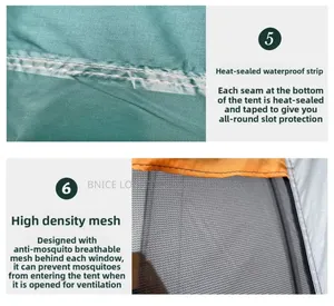 Family Size Double Chamber Tent
