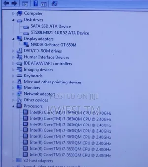 Laptop Lenovo IdeaPad Y400 8GB Intel Core i7 HDD+SSD 500GB