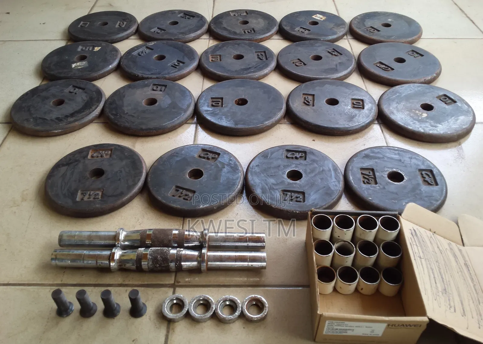 81kg Dumbbells