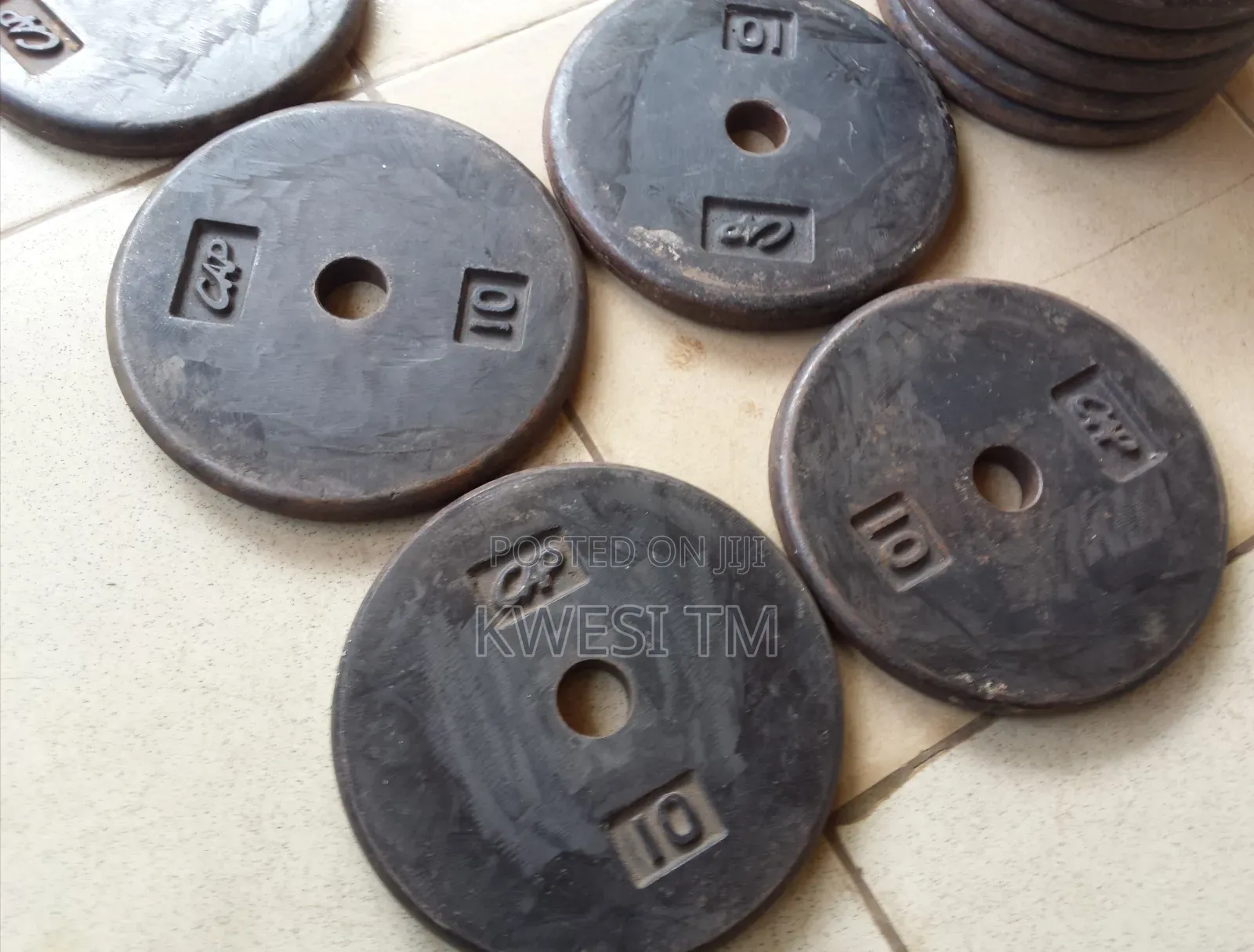 81kg Dumbbells