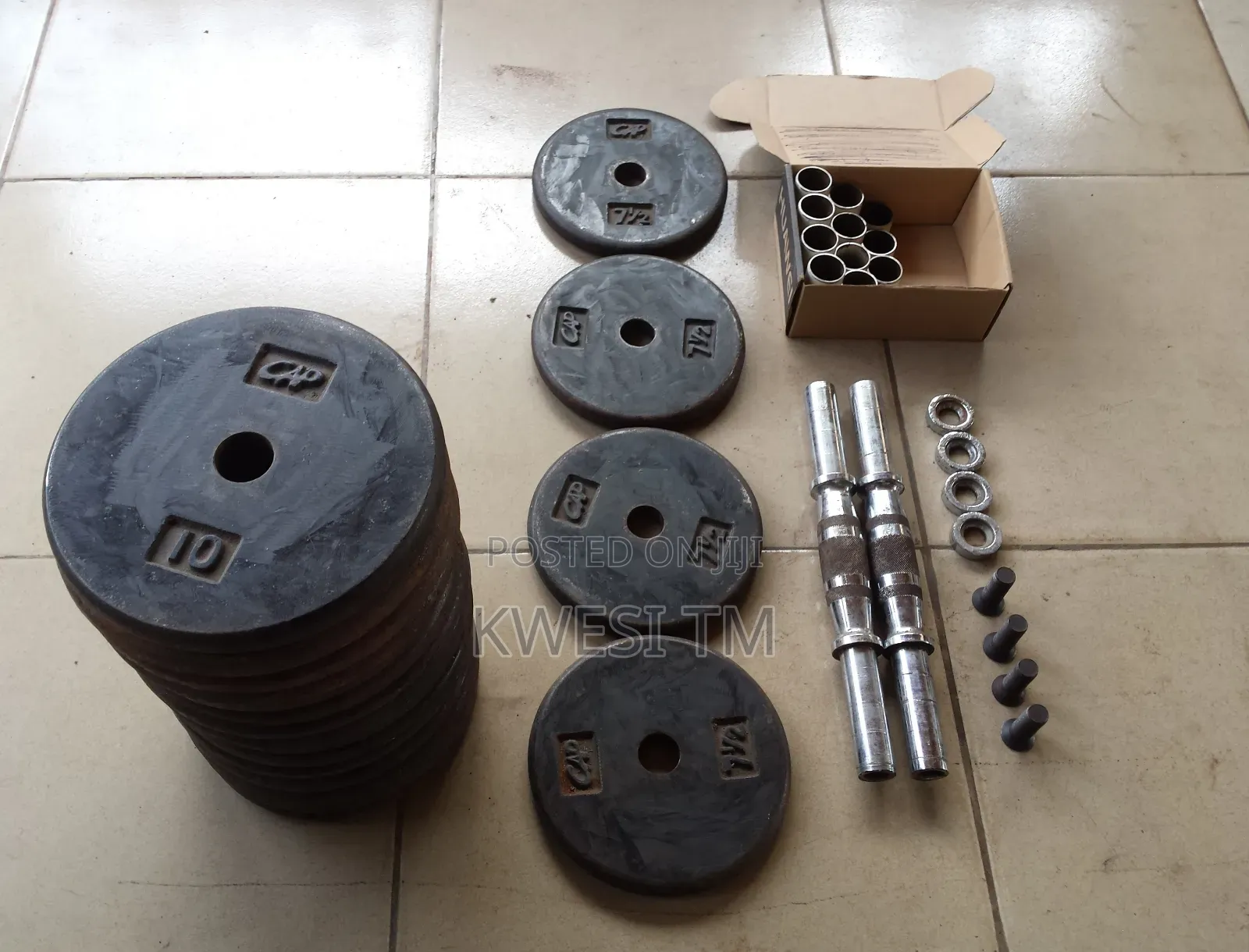 81kg Dumbbells