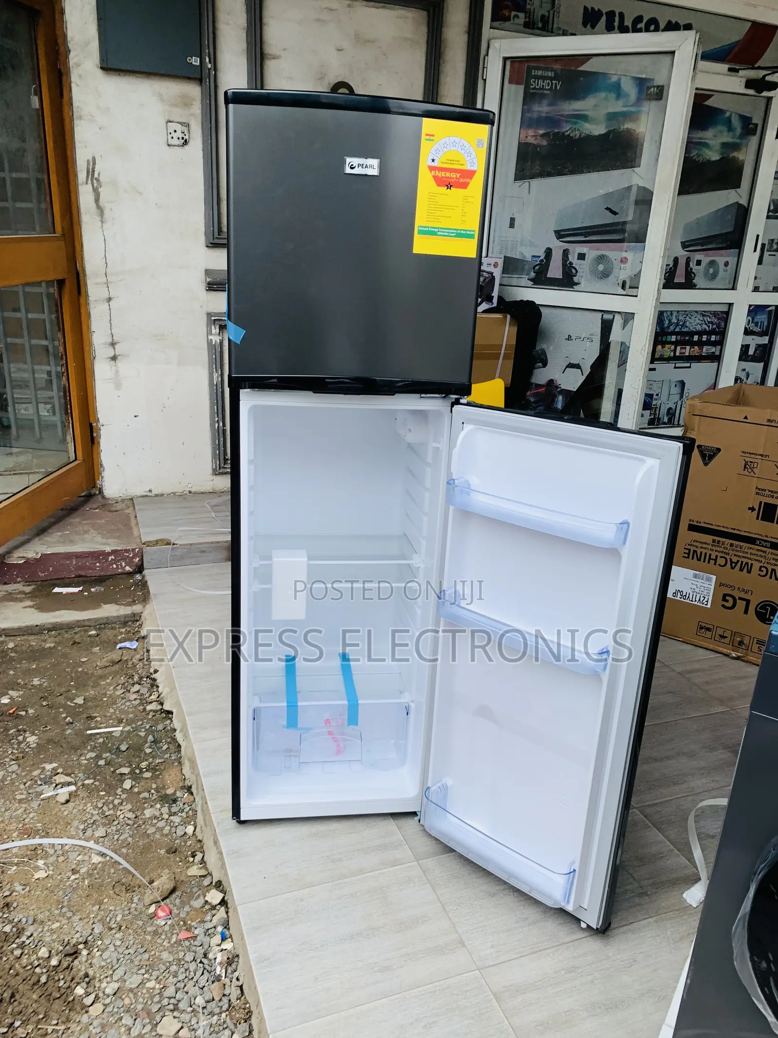 Lovely New Pearl Pf-262tix Double Door Fridge