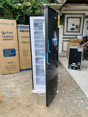 Lovely New Dark Grey Freezer Upright So Gel Door Puf-370 Pearl