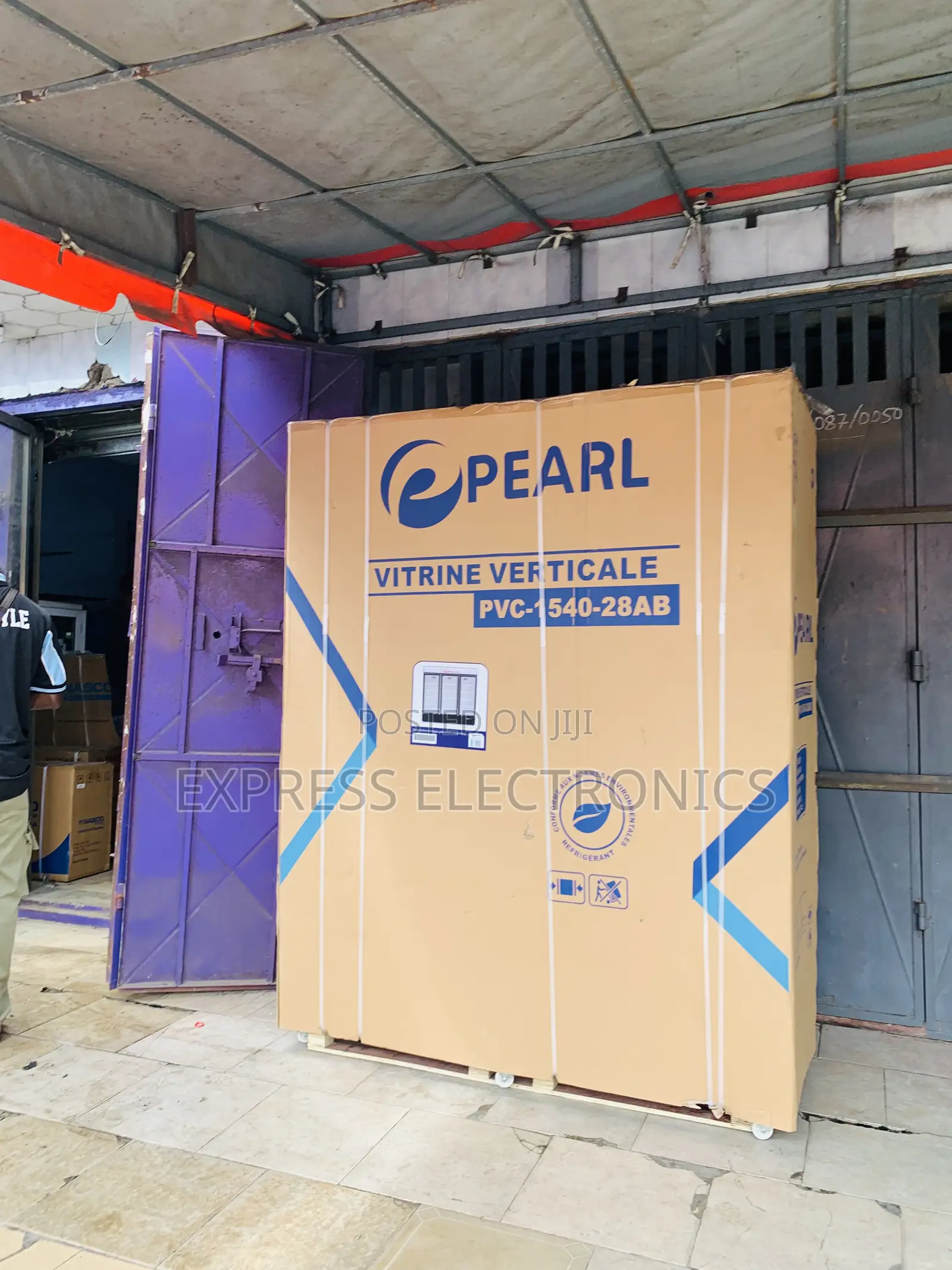Cool Price PVC-1540 Display Fridge Pearl Three Door