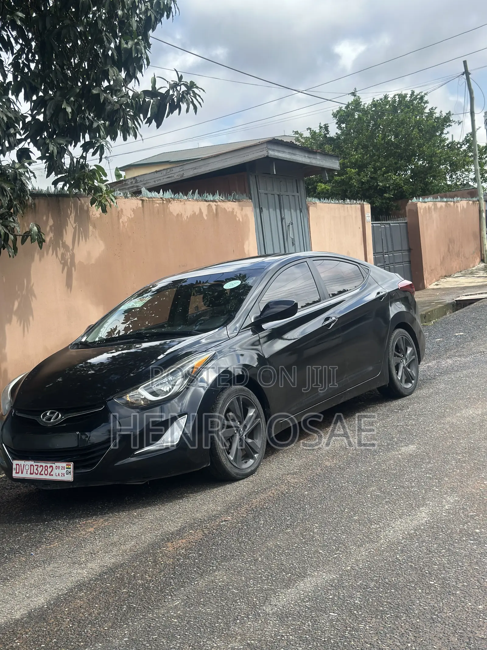 Hyundai Elantra Limited 4dr Sedan (1.8L 4cyl 6A) 2015 Black