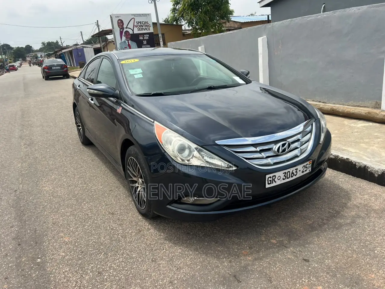 Hyundai Sonata 2015 Blue
