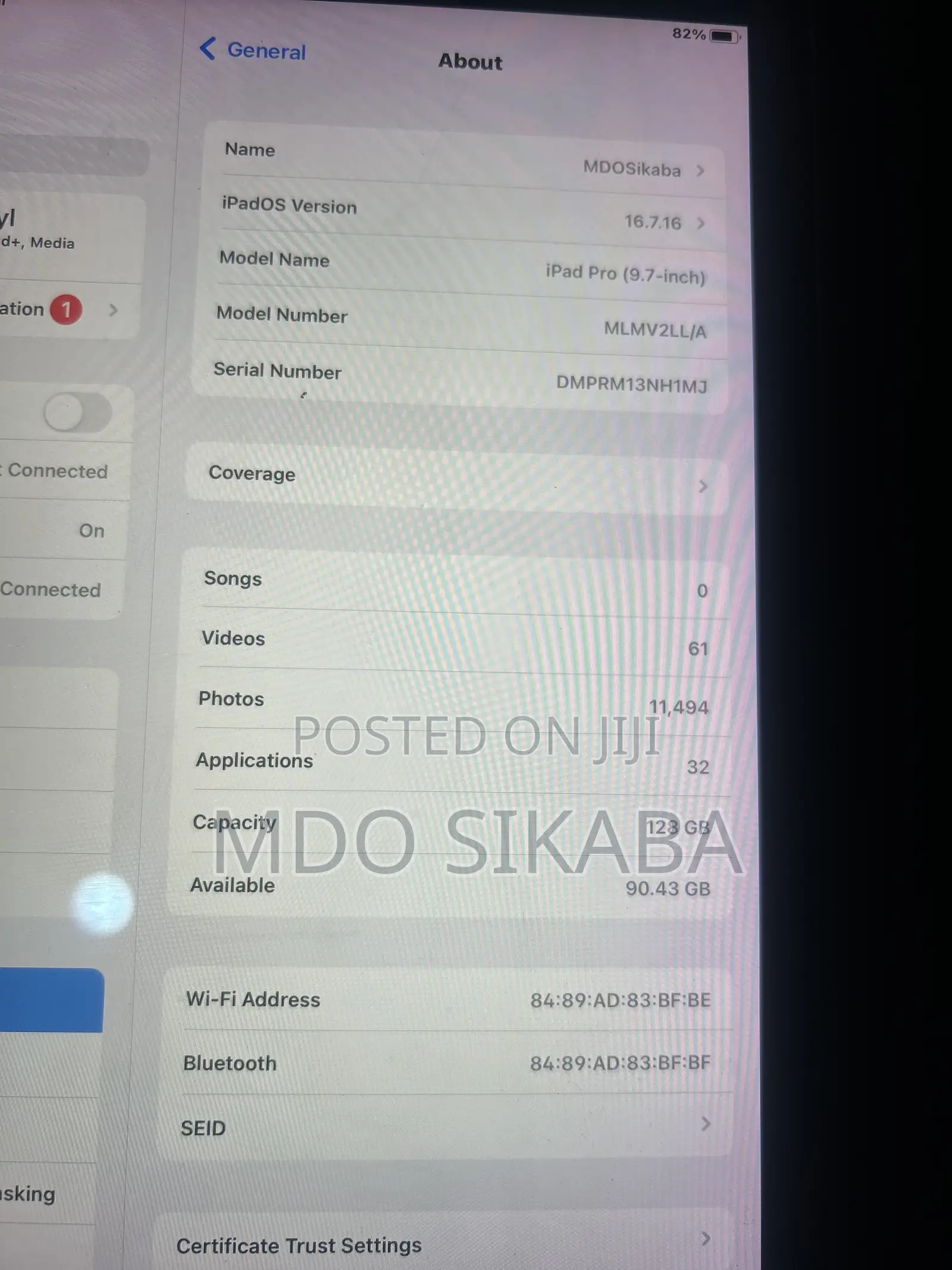 Apple iPad Pro 9.7 (2016) 128 GB Silver