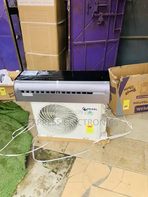 Lovely Black Mirror Air Conditioner Pearl 1.5hp