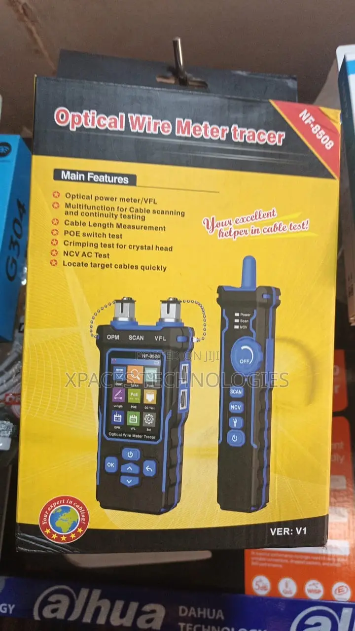 Noyafa Nf-8506 Network Cable Tester and Optical Wire Meter Tracer