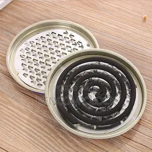 Sets Mosquito Coil Holder Incense Burner - Silver