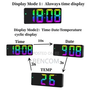 Led Digital Alarm Clock