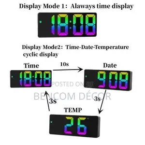 Led Digital Alarm Clock