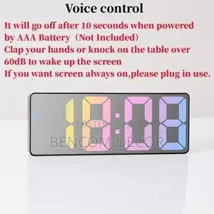 Led Digital Alarm Clock