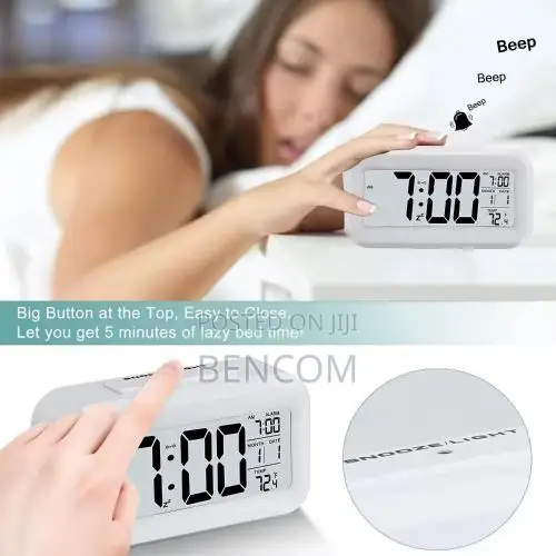 Led Digital Alarm Clock, Electronic Digital Alarm Clock