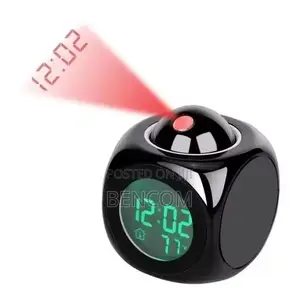 Multifunctional Projector Alarm Clock - Led Light