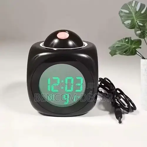 Multifunctional Projector Alarm Clock - Led Light