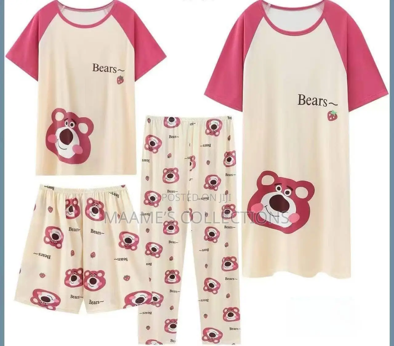 4 in 1 Woman’S Pyjamas Set / Sleepwear