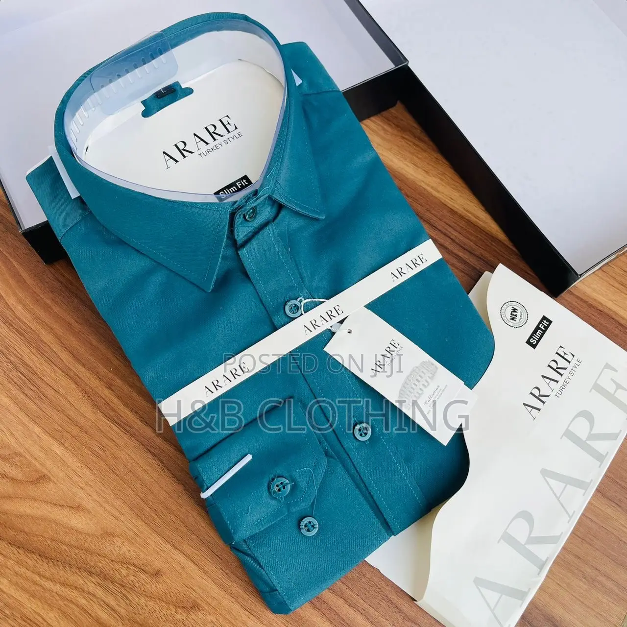 Arare Plain Cotton Shirt