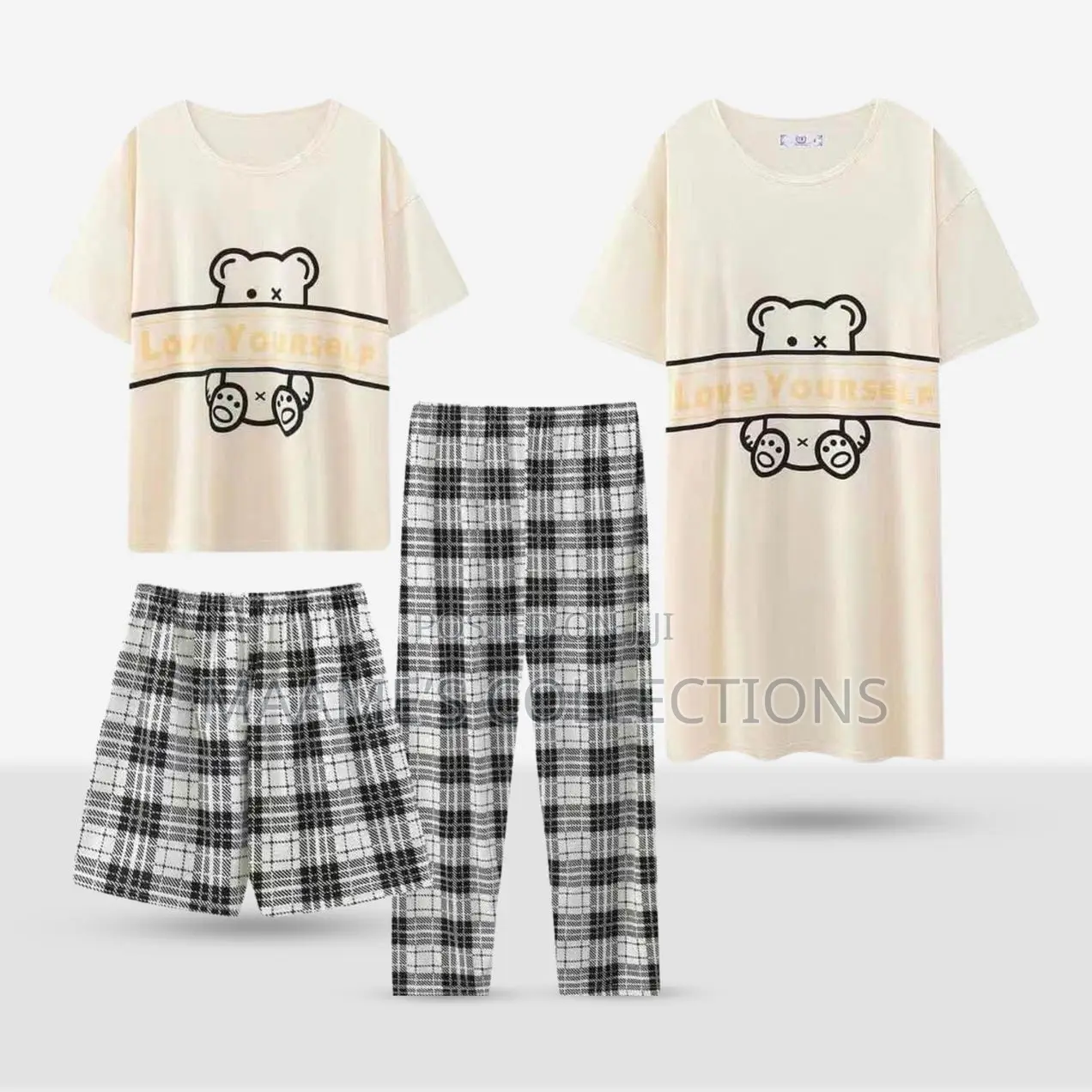 4 in 1 Woman’S Pyjamas Set / Sleepwear