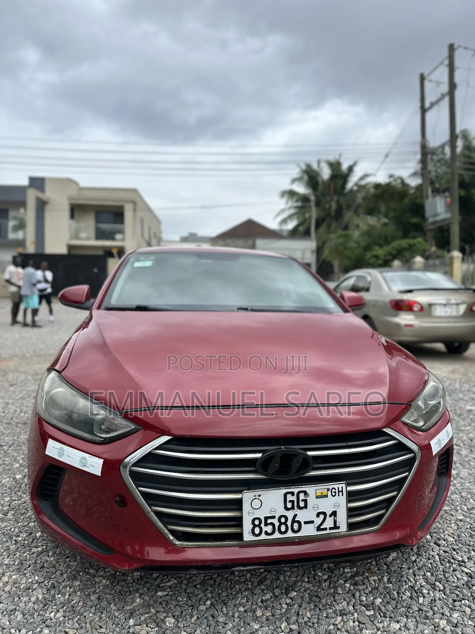 Hyundai Elantra ECO Sedan FWD (1.4L 4cyl 7A) 2017 Red
