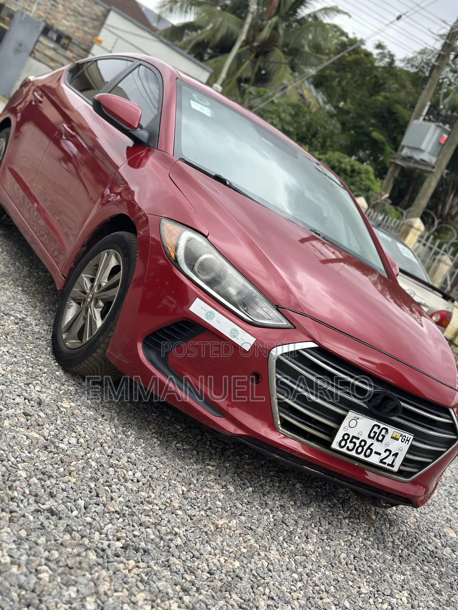 Hyundai Elantra ECO Sedan FWD (1.4L 4cyl 7A) 2017 Red