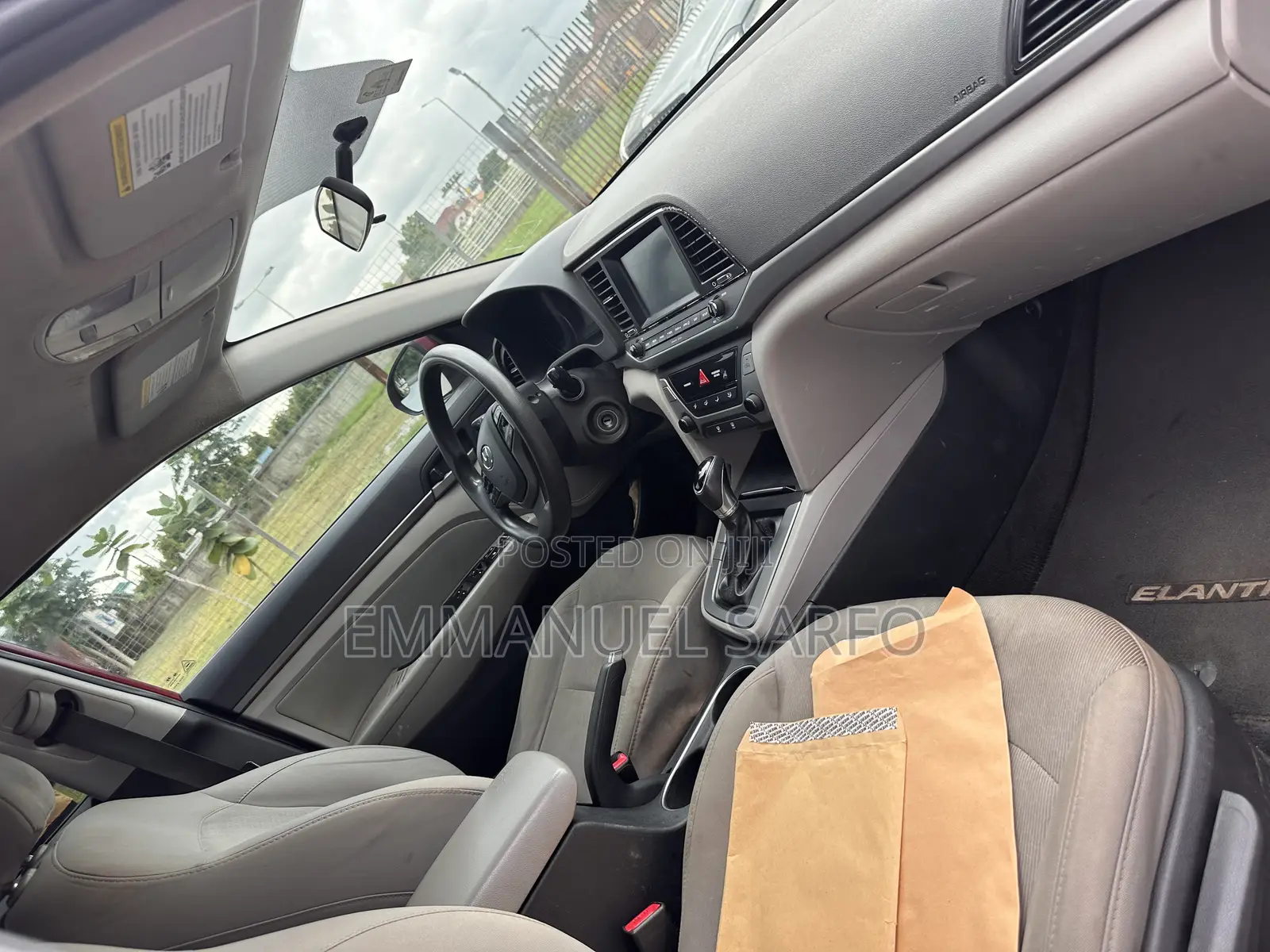 Hyundai Elantra ECO Sedan FWD (1.4L 4cyl 7A) 2017 Red