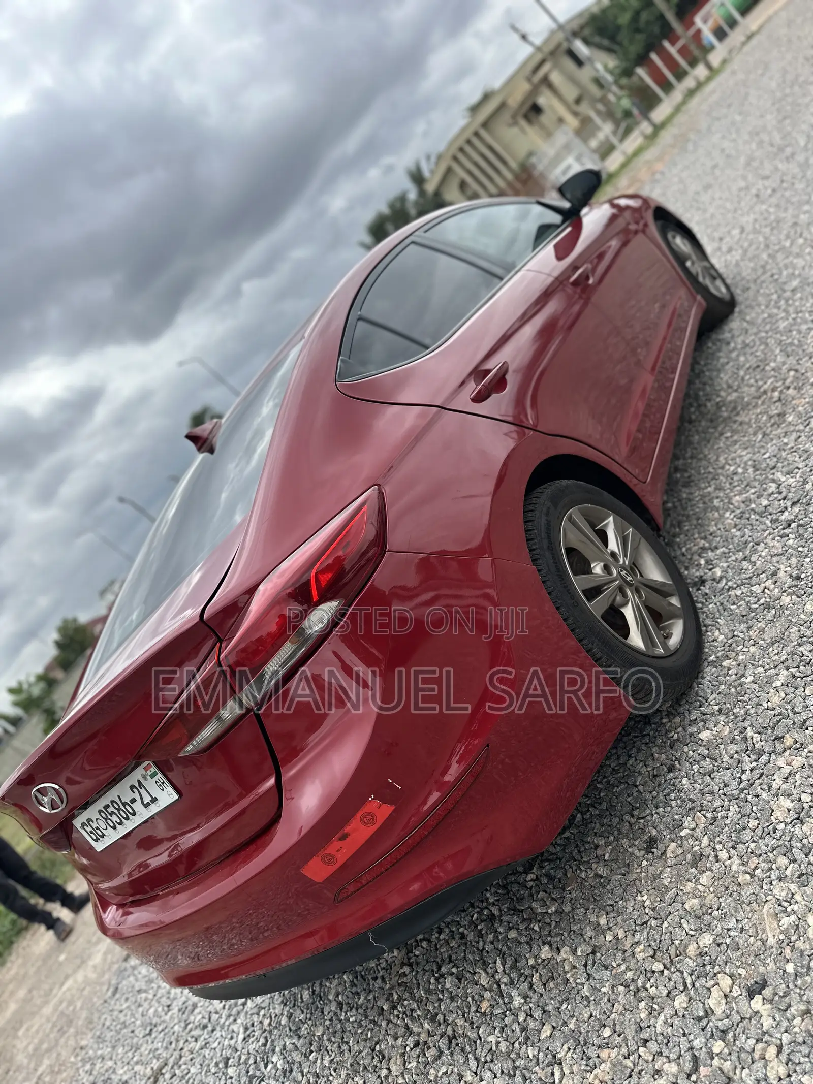 Hyundai Elantra ECO Sedan FWD (1.4L 4cyl 7A) 2017 Red