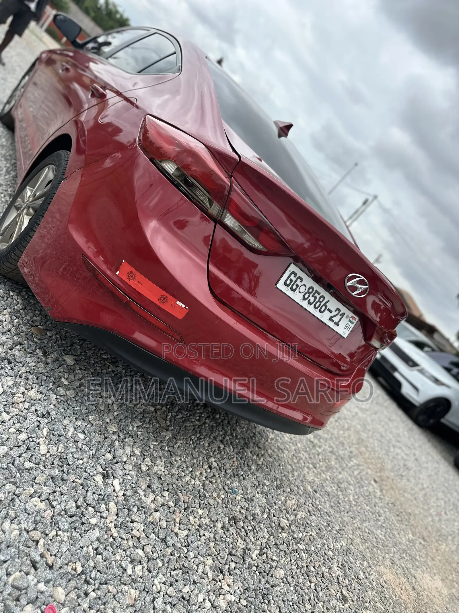 Hyundai Elantra ECO Sedan FWD (1.4L 4cyl 7A) 2017 Red