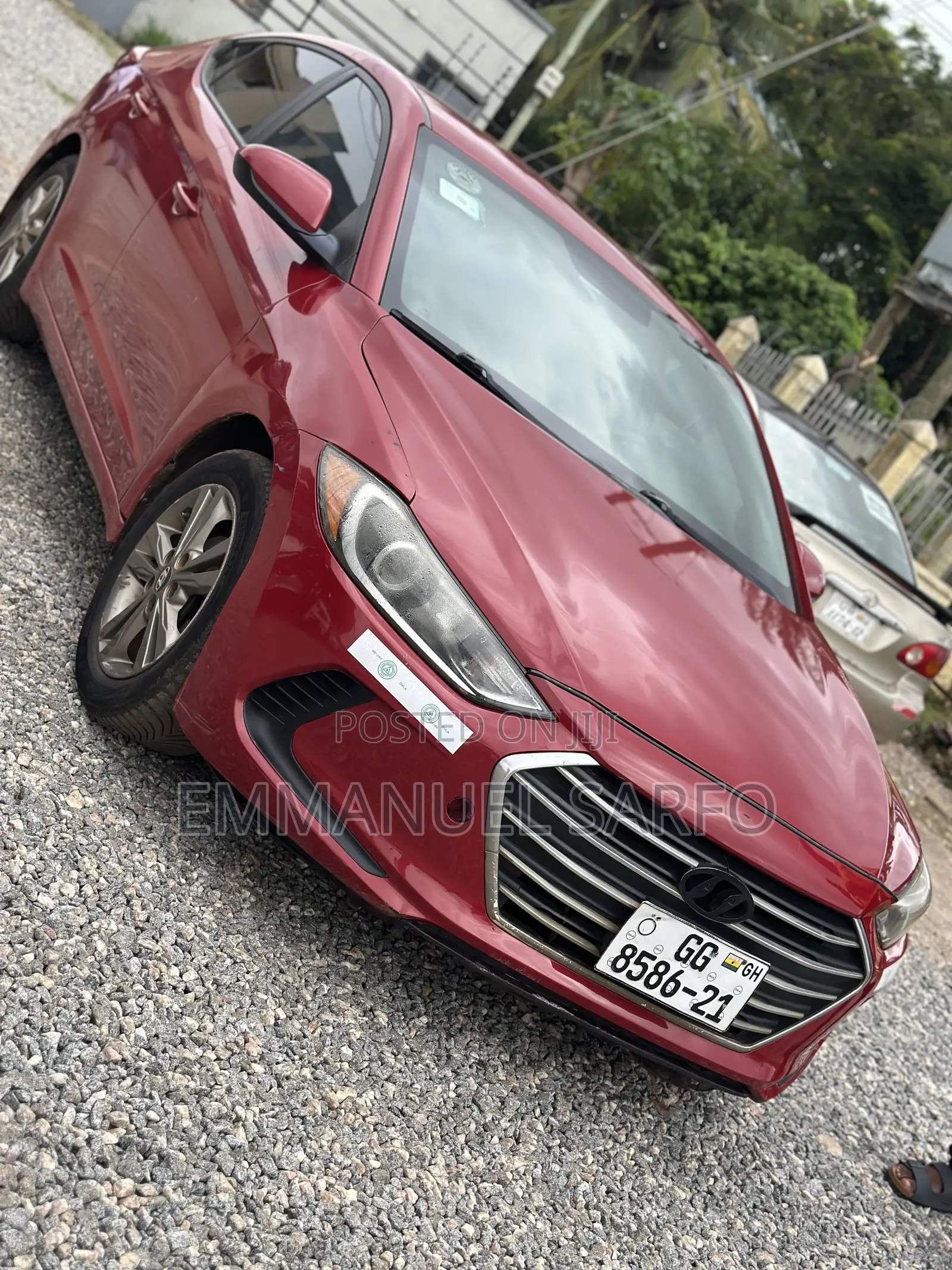 Hyundai Elantra ECO Sedan FWD (1.4L 4cyl 7A) 2017 Red
