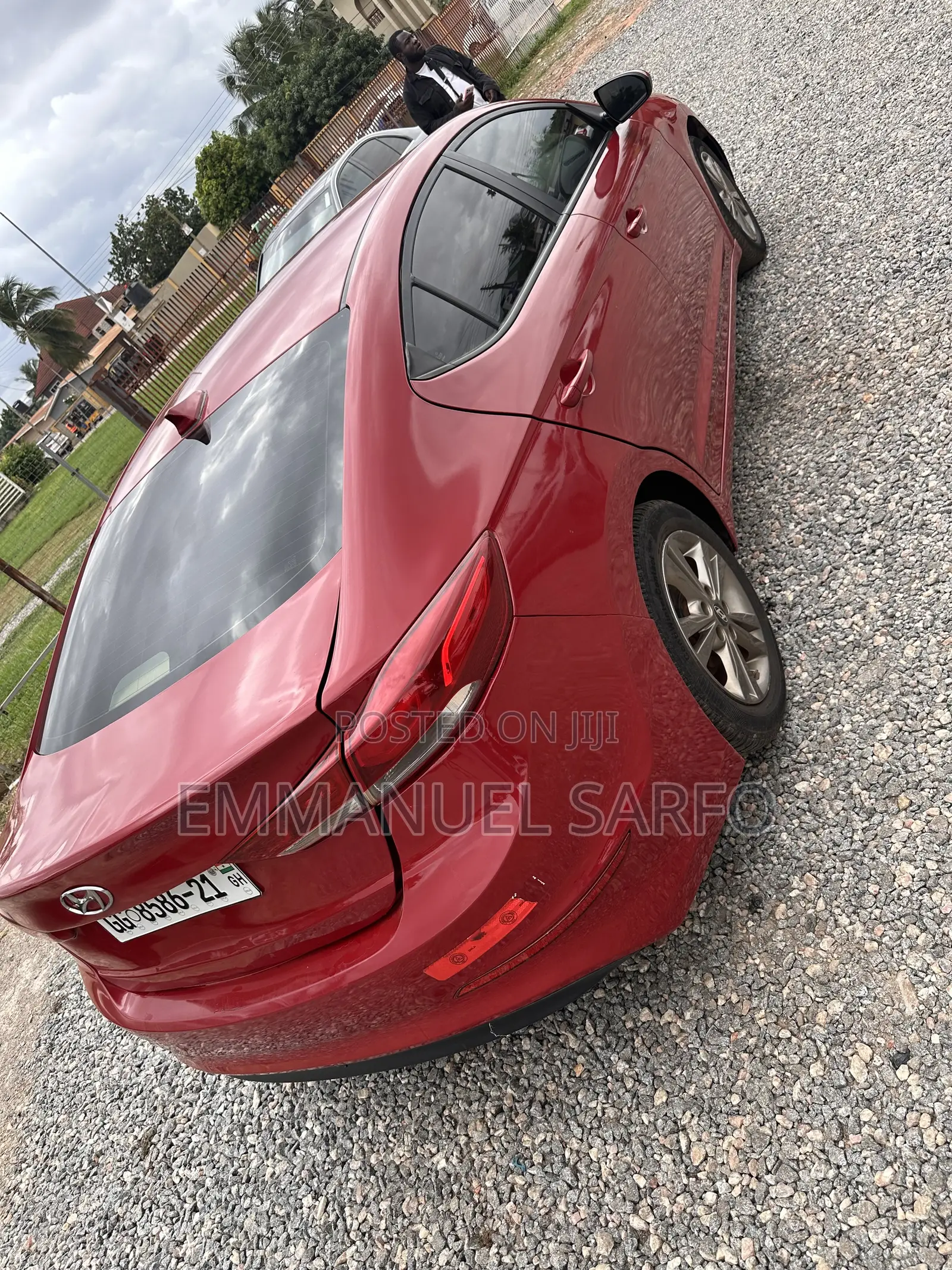 Hyundai Elantra ECO Sedan FWD (1.4L 4cyl 7A) 2017 Red