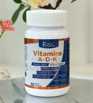 Vitamins A.D.K, a-1500mcg D3-5000iu -500mcg