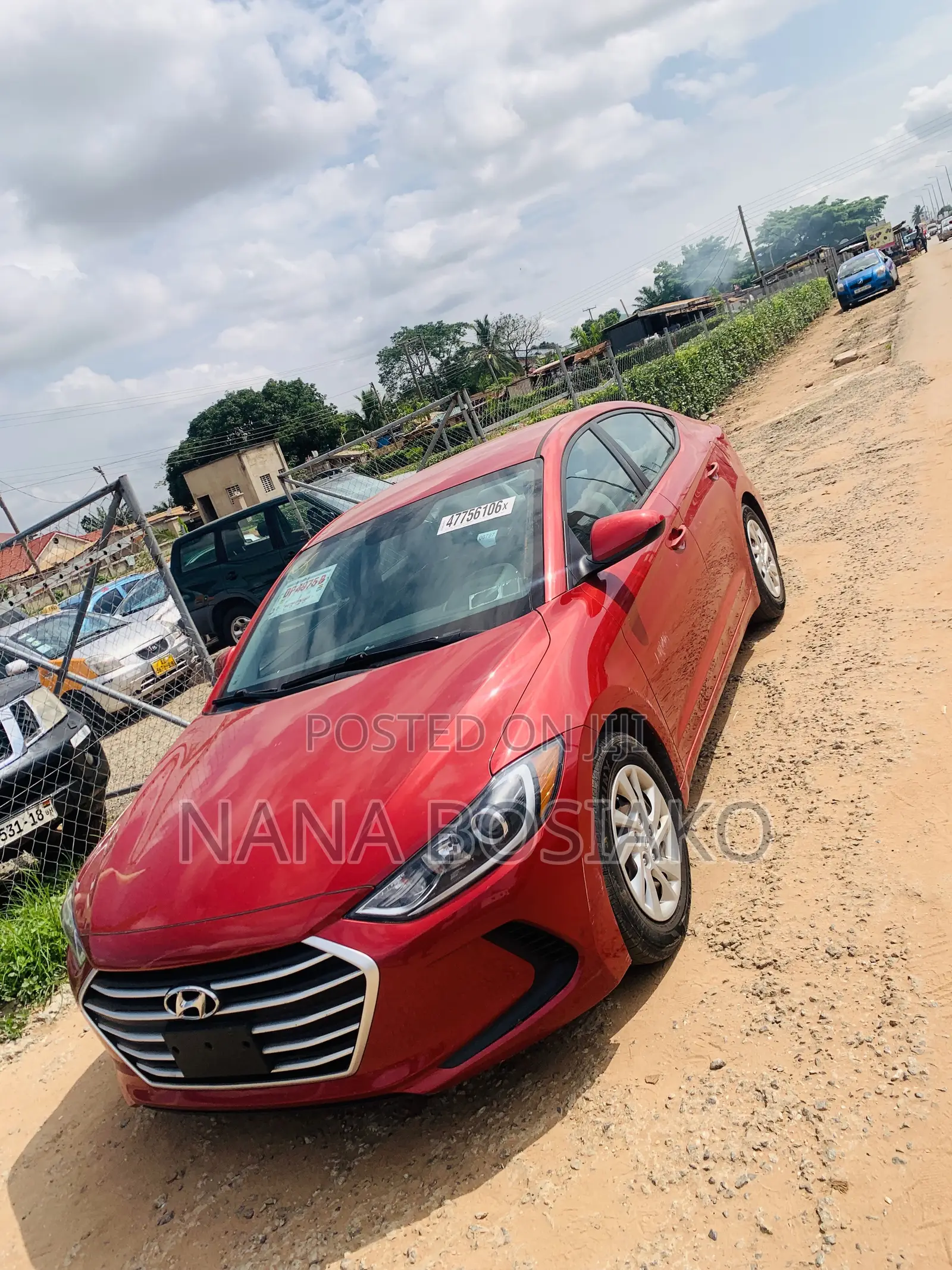 Hyundai Elantra 2016 Red