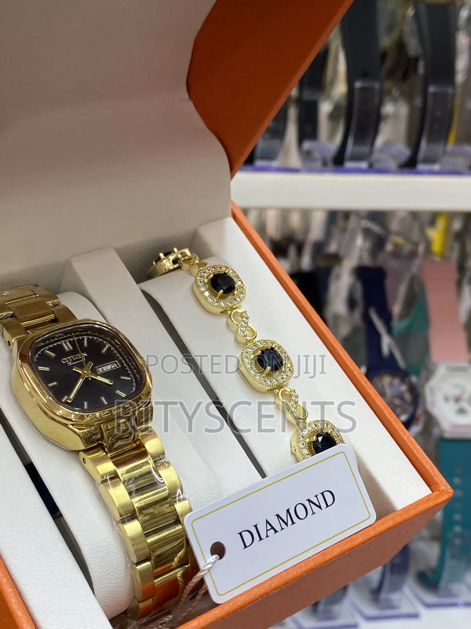 Watch and Bracelet Gift Set