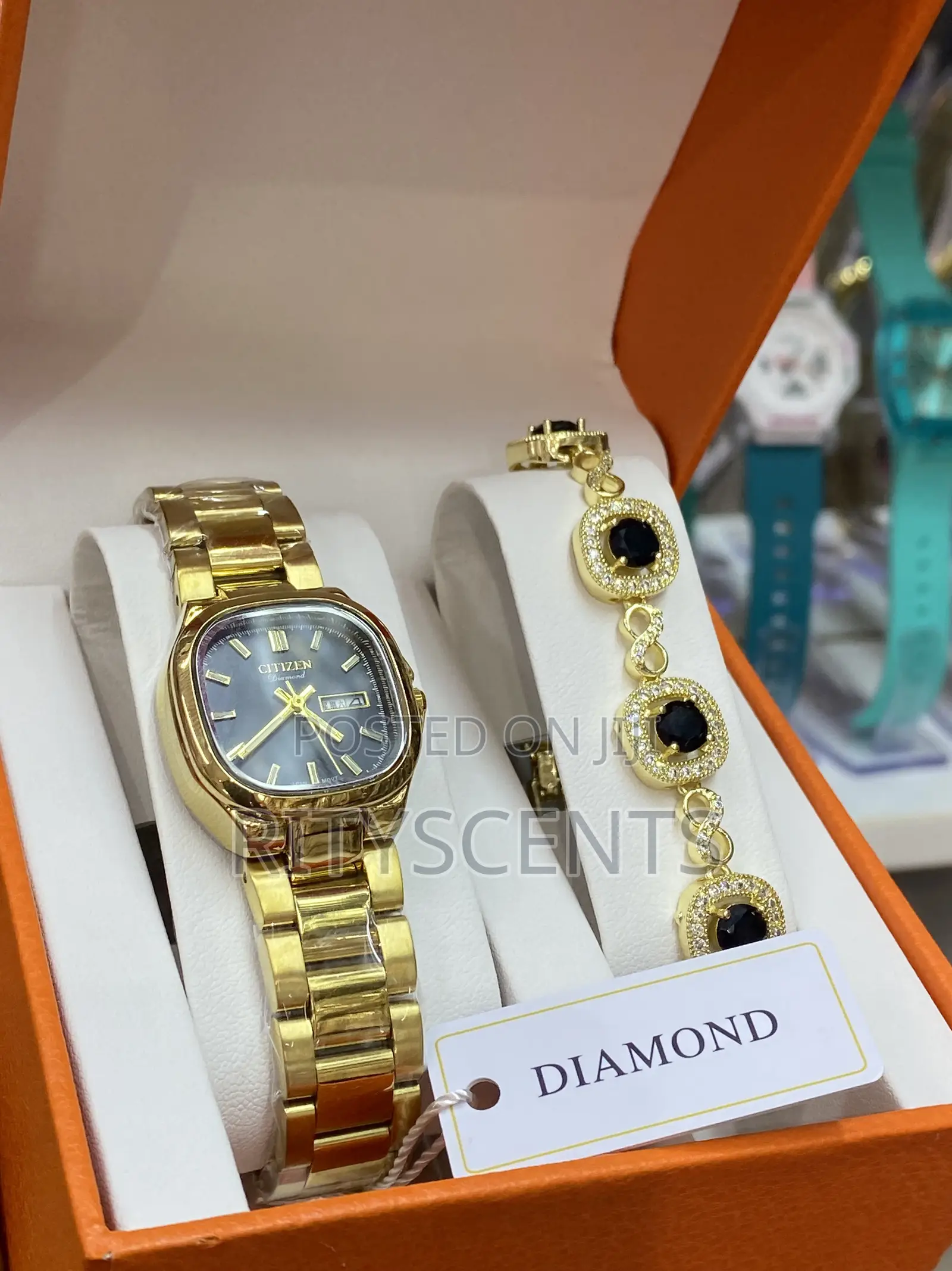 Watch and Bracelet Gift Set