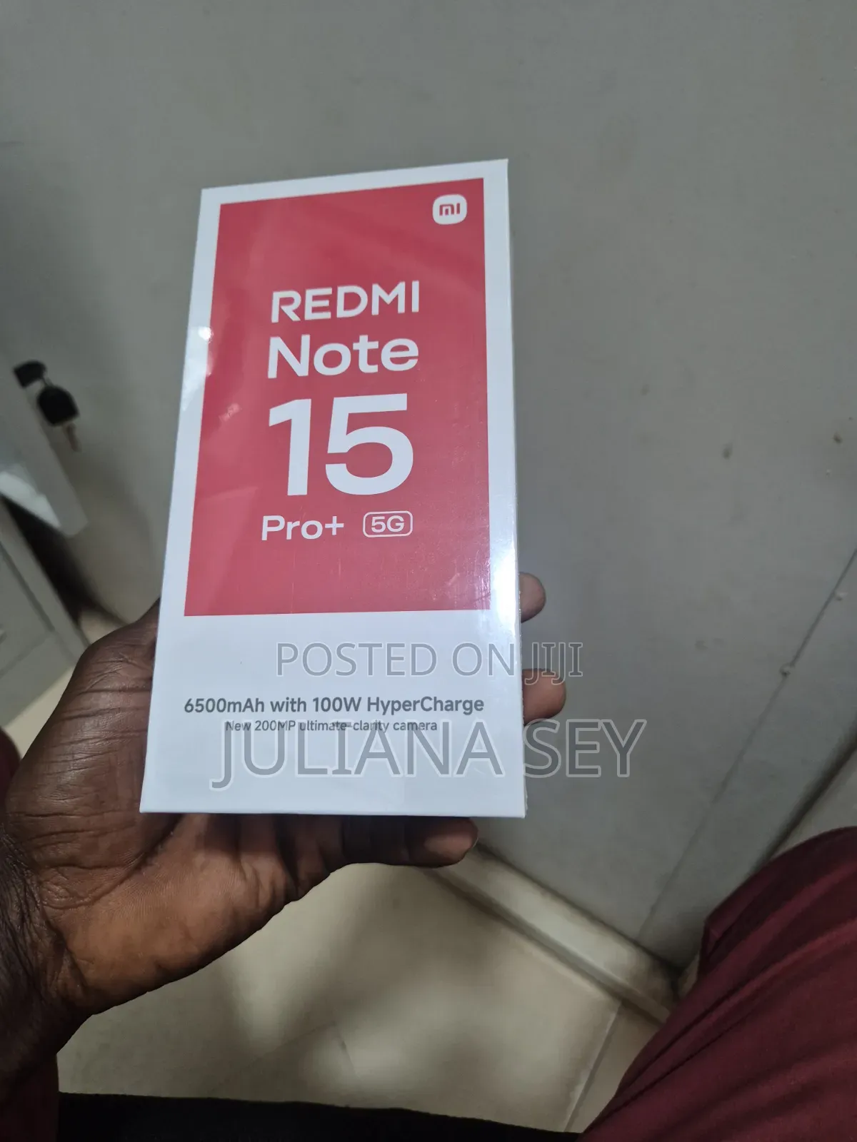 New Xiaomi Redmi Note 15 Pro+ 512 GB Black