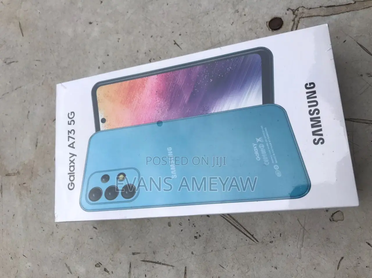 New Samsung Galaxy A73 5G 256 GB Black