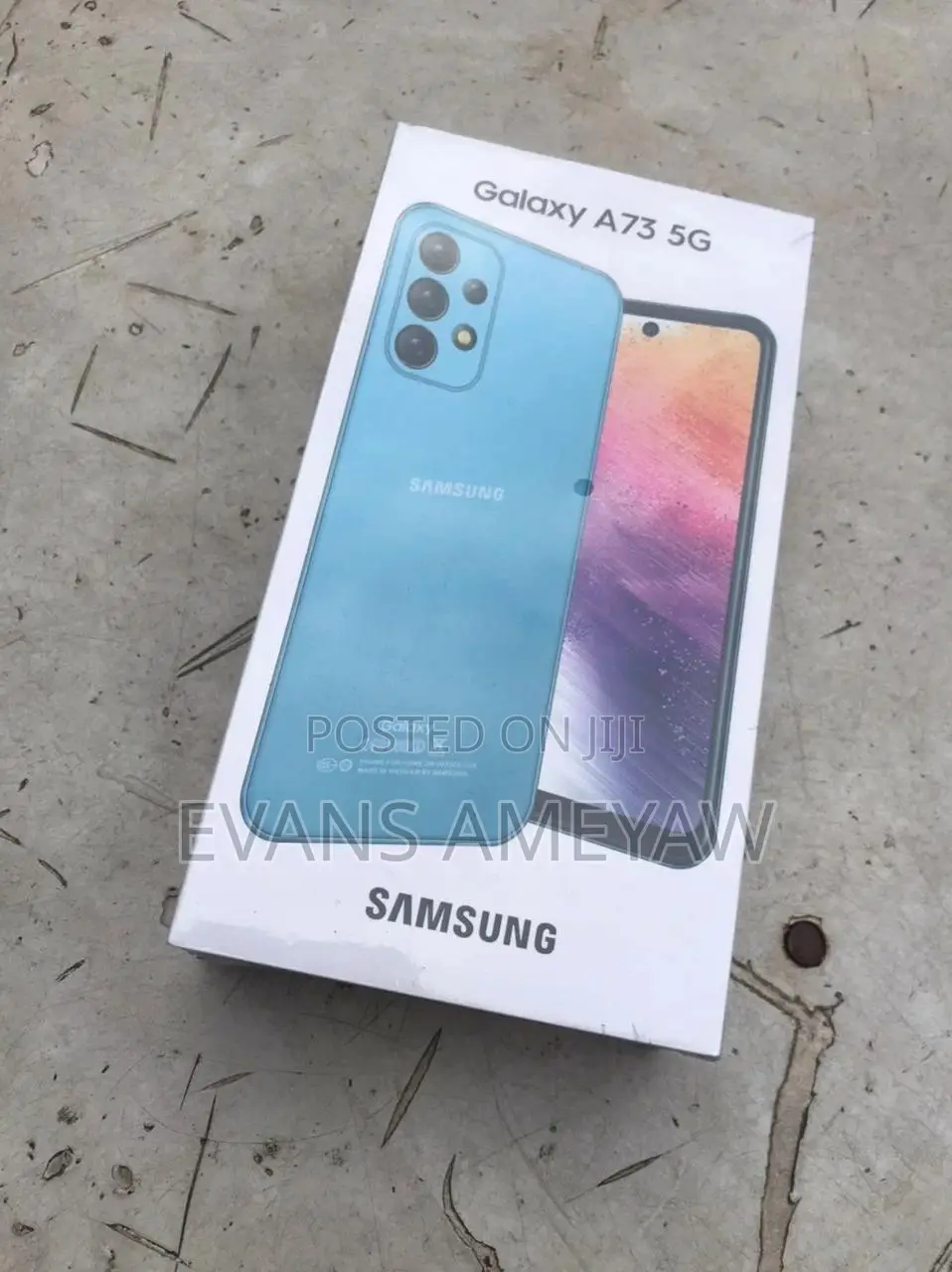 New Samsung Galaxy A73 5G 256 GB Black