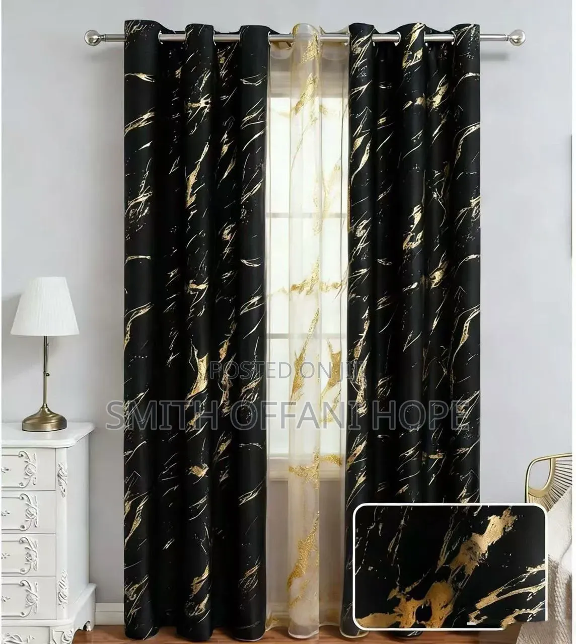 Style Meets Comfort With Our Quality 2in1 Curtains