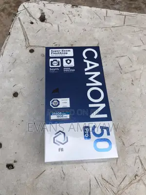 New Tecno Camon 50 Pro 256 GB Black