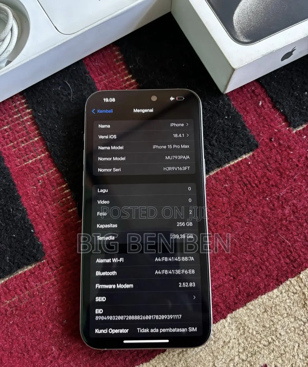 Apple iPhone 15 Pro Max 256 GB