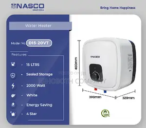 Nasco 15l Sealed Storage Electric Water Heater