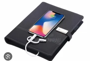 Title: Smart Powerbank Notebook | A5 | Wireless Charging |