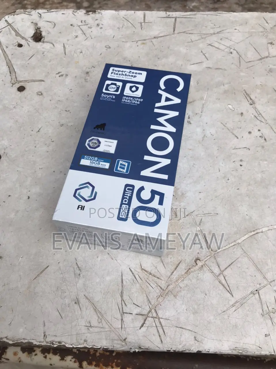 New Tecno Camon 50 Ultra 512 GB Orange