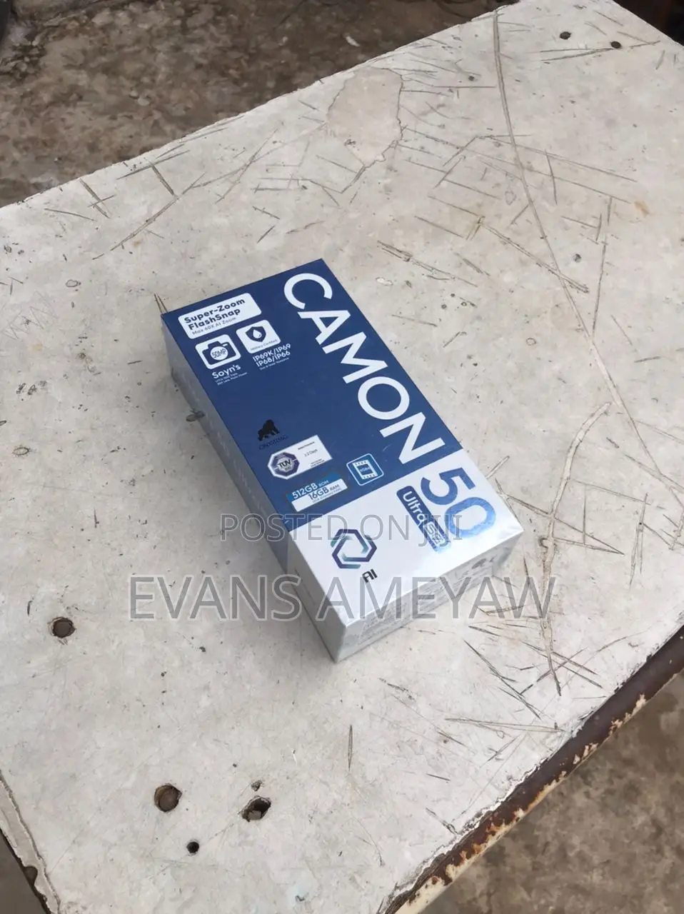 New Tecno Camon 50 Ultra 512 GB Orange