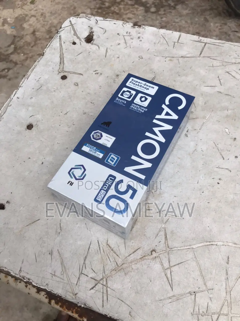 New Tecno Camon 50 Ultra 512 GB Orange