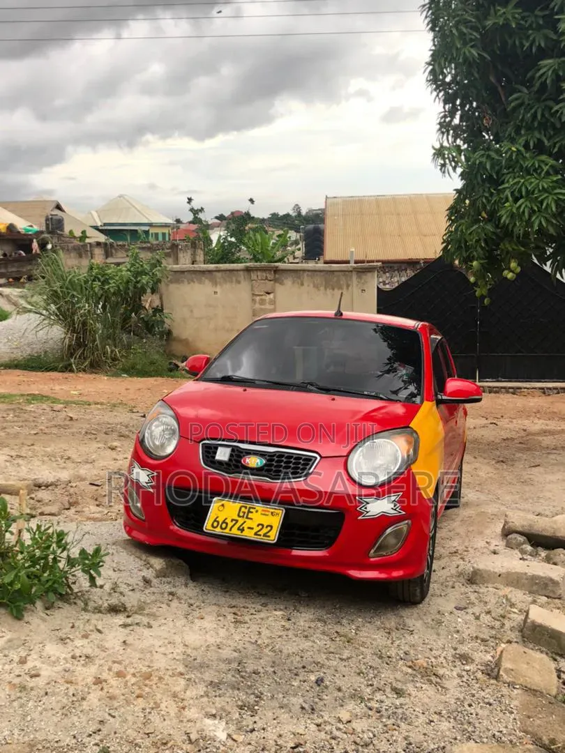 Kia Morning 2011 Red