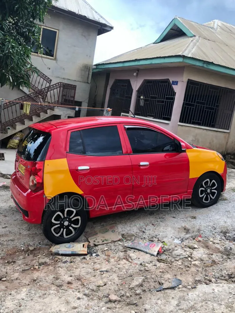 Kia Morning 2011 Red